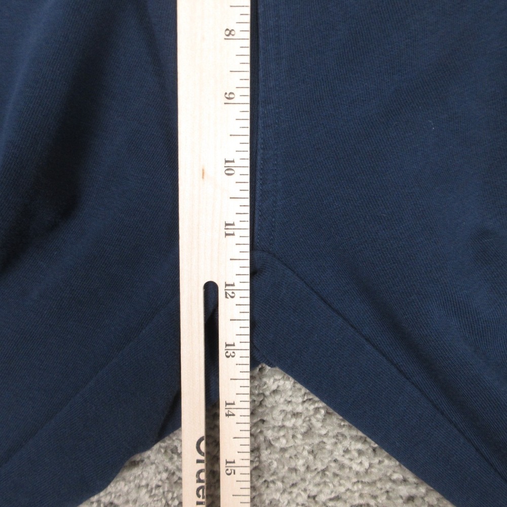 Gymshark Sweatpants Mens XL Navy Blue Fleece Joggers Comfort Gym Activewear - Picture 6 of 9